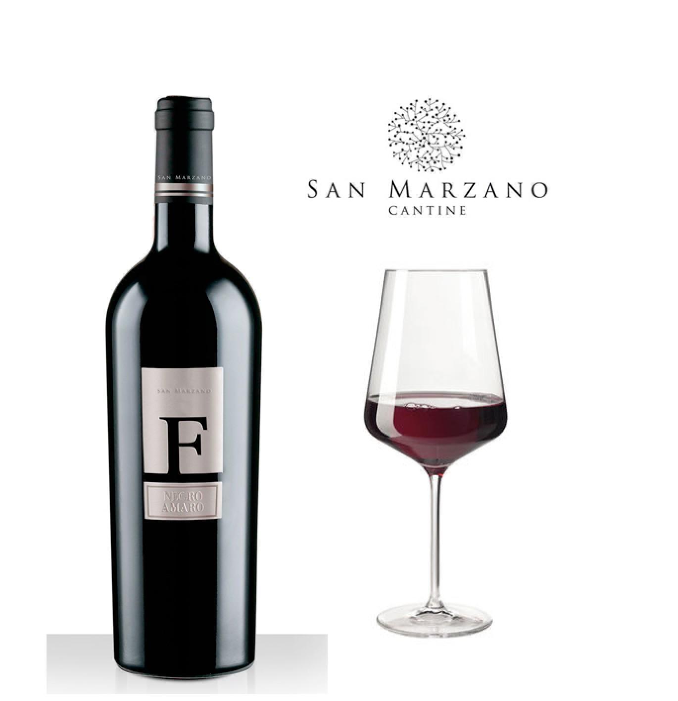 F Negroamaro, Cantine San Marzano, IGP 2016 0,75 l Itálie